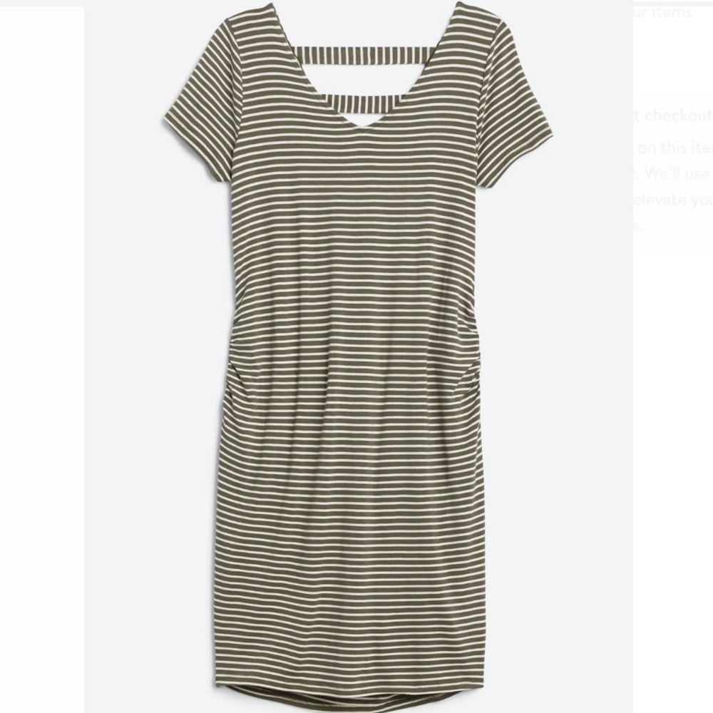 FULL MOON Sophy Maternity Back Detail Knit Dress